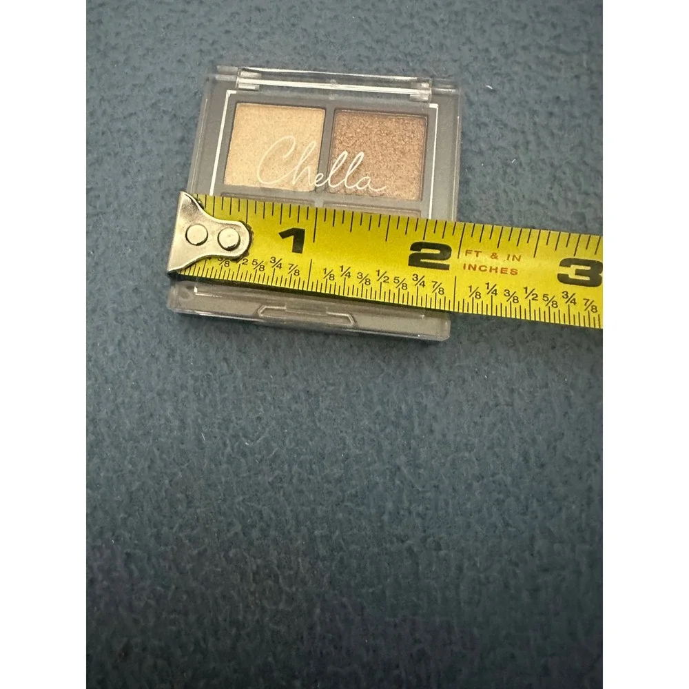 Chella Mini Manifest Bronze Eyeshadow Palette 4 Shade Quad Charisma Radiant